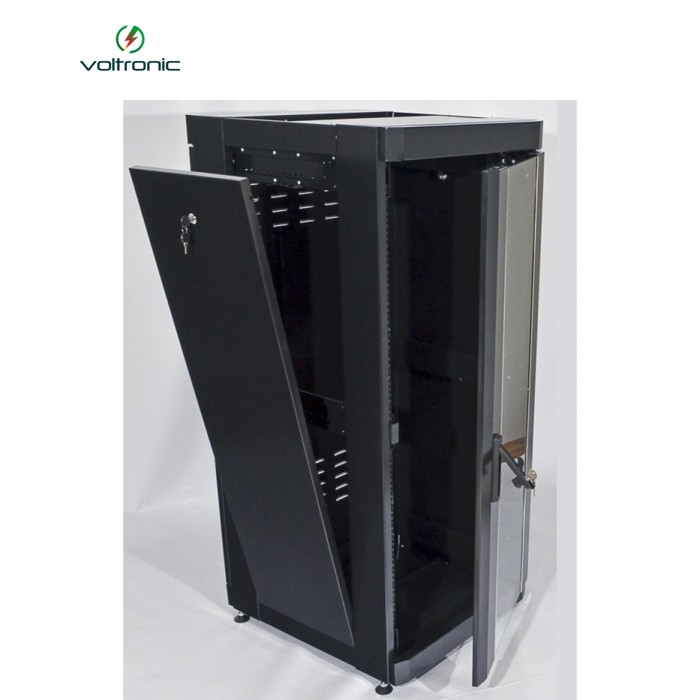 Шафа 19" 24U, 610 х 675 мм (Ш * Г), чорна