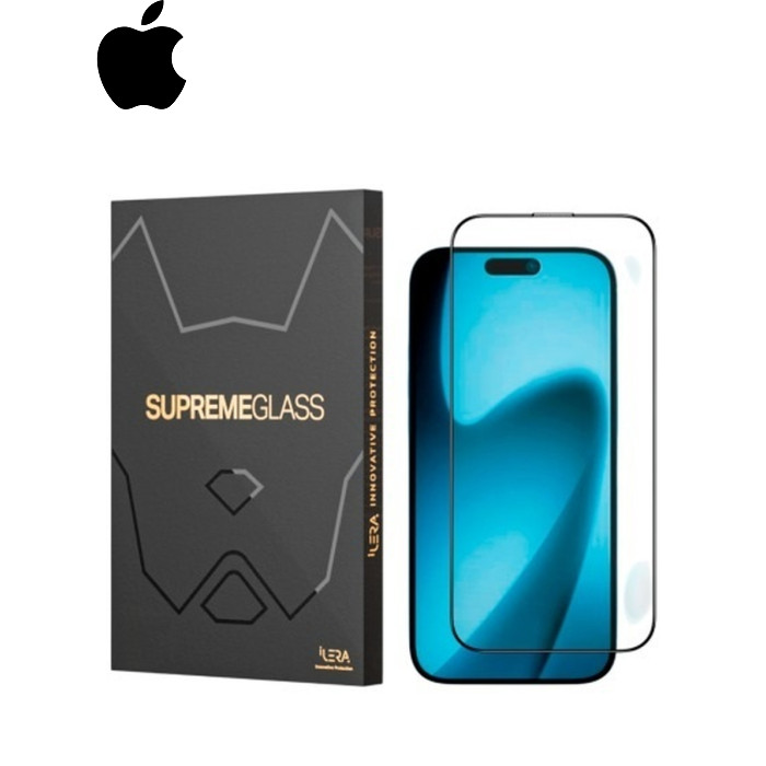 Стекло защитное iLera DeLuxe Original Glass 2.0 iPhone 17 Pro Max (ILFCDL17PRMX)