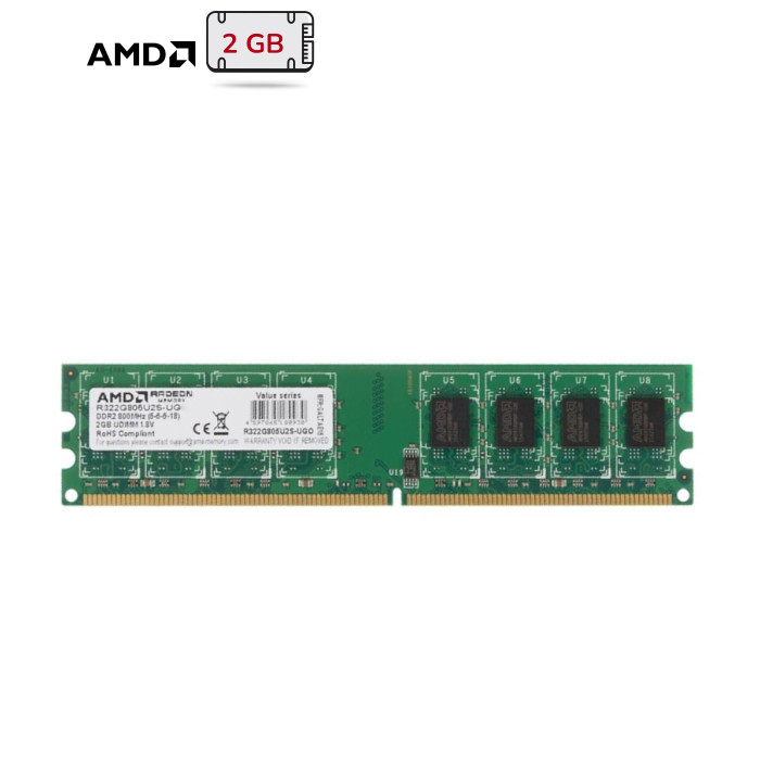 DDR2 2Gb 800MHz AMD Memory, Retail