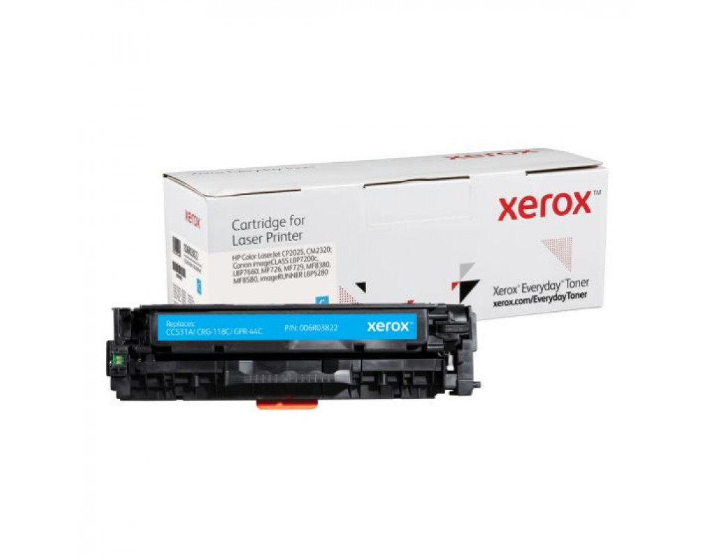 Картридж Xerox HP CC531A (304A), Canon 718 cyan (006R03822)