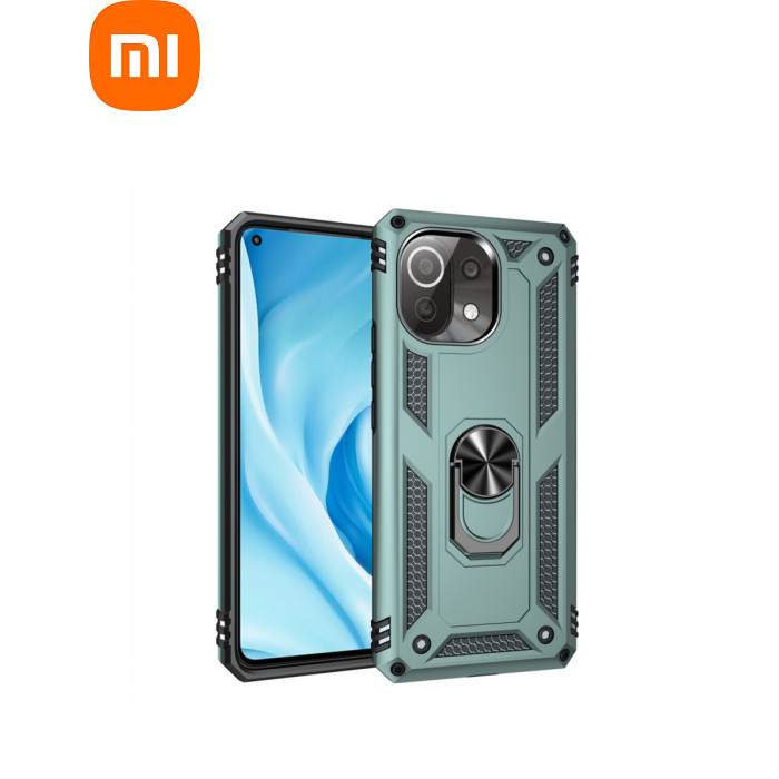 Чехол для мобильного телефона BeCover Military Xiaomi Mi 11 Lite / Mi 11 Lite 5G Dark Green (706645)