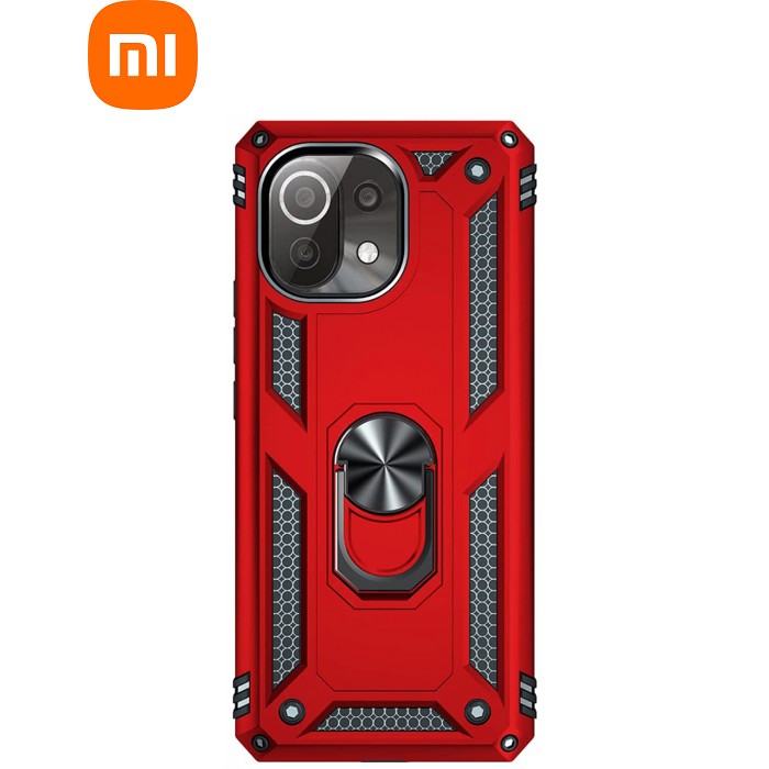 Чехол для мобильного телефона BeCover Military Xiaomi Mi 11 Lite / Mi 11 Lite 5G Red (706644)