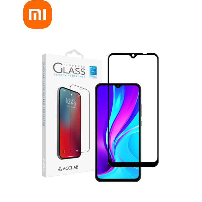 Скло захисне ACCLAB Full Glue Xiaomi Redmi 9A/9C (1283126508820)