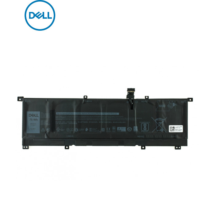 Акумулятор до ноутбука Dell XPS 15-9575 8N0T7, 75Wh (6254mAh), 6cell, 11.4V, Li-ion (A47604)