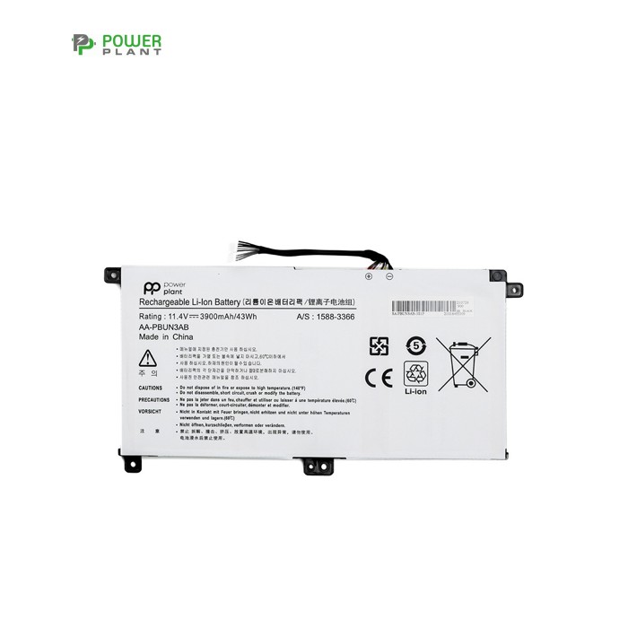 Акумулятор до ноутбука SAMSUNG Notebook 5 NP530E5M (AA-PBUN3AB) 11.4V 3900mAh PowerPlant (NB490165)
