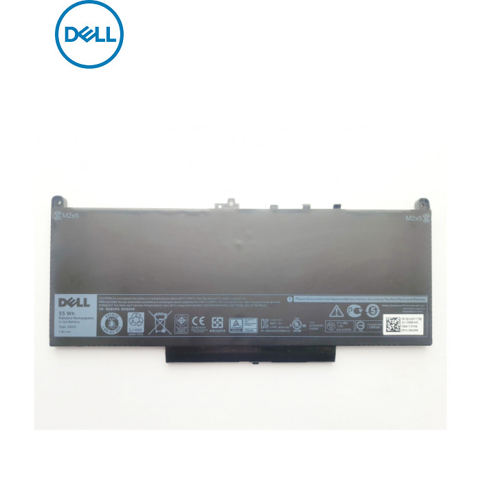 Акумулятор до ноутбука Dell Latitude E7470 J60J5, 55Wh (6874mAh), 4cell, 7.6V, Li-ion (A47690)