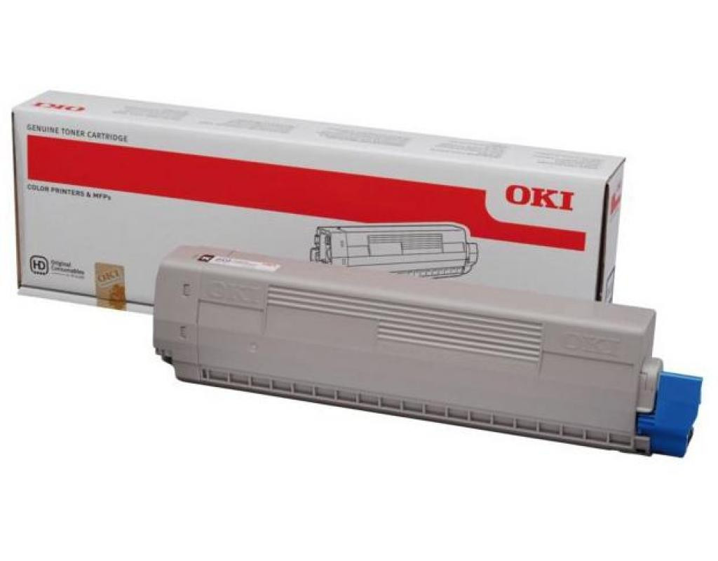 Тонер-картридж OKI C823 Black 7К (46471108)