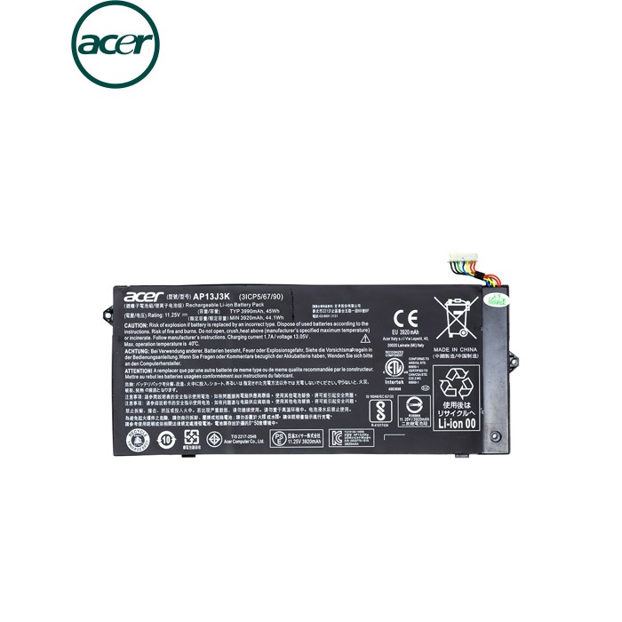 Аккумулятор для ноутбука Acer Chromebook C720 (AP13J3K) 11.25V 45Wh (NB410408)