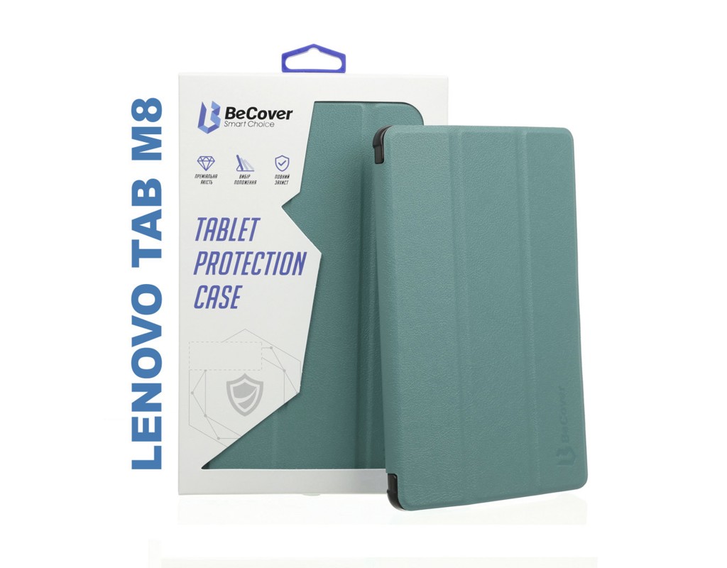 Чохол до планшета BeCover Lenovo Tab M8 TB-8505/TB-8705/M8 TB-8506 (3 Gen) Dark Green (705979)