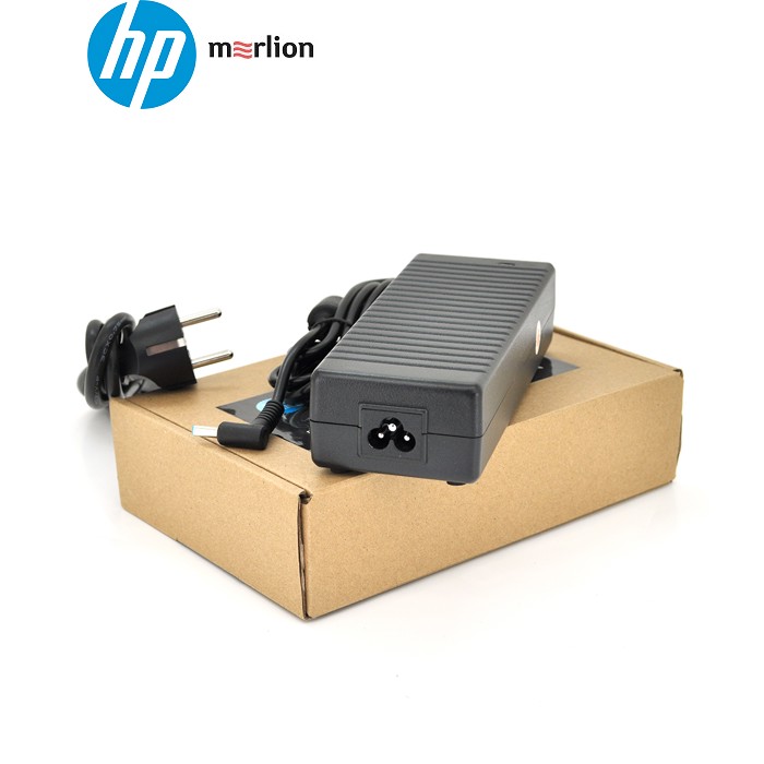 Блок живлення MERLION для ноутбукa HP 18.5V 6.15A (114 Вт) штекер 4.5 * 3.0мм, довжина 0,9 м + кабель живлення