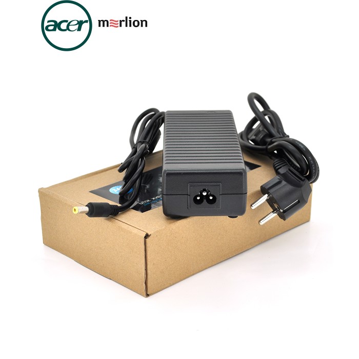 Блок живлення MERLION для ноутбука ACER 19V 6.00A (115 Вт) штекер 5.5*2.5мм, довжина 0,9м + кабель живлення