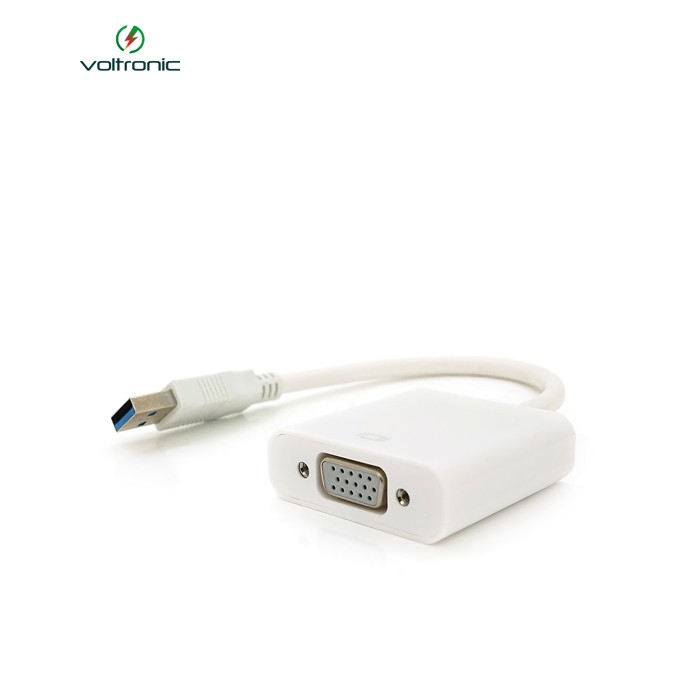 Конвертер USB 3.0(тато) на VGA(мама) 30cm, Пакет