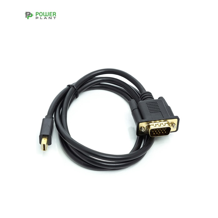 Кабель мультимедийный miniDisplayPort M to VGA M 1.0m black PowerPlant (CA911998)