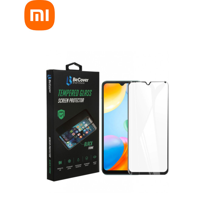 Стекло защитное BeCover Xiaomi Redmi Note 11 4G/10 5G Black (707325)
