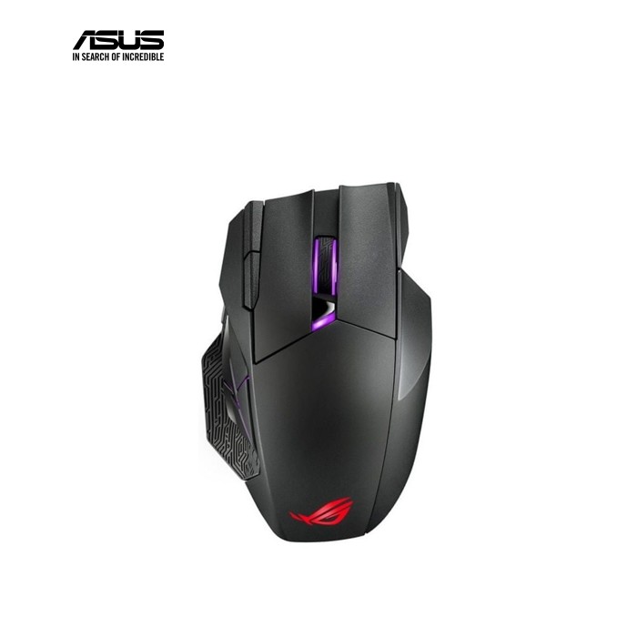 Мишка ASUS Rog Spatha X Wireless/USB Black (90MP0220-BMUA00)