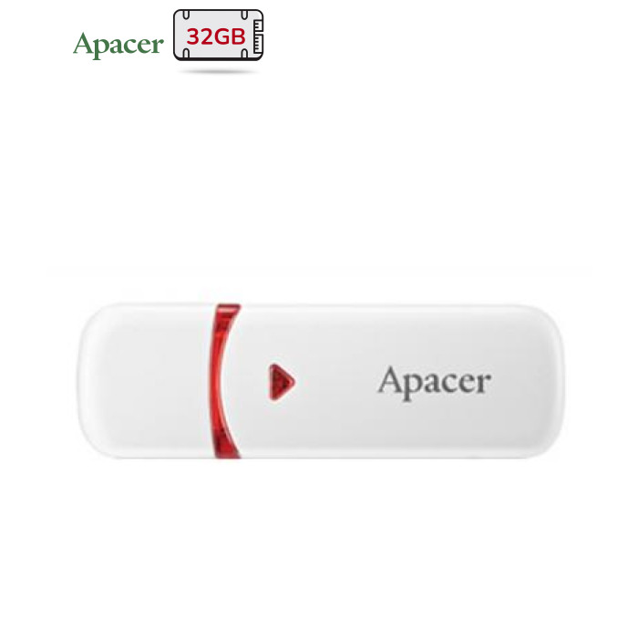 USB флеш накопитель 32 Gb Apacer AH333 white USB 2.0 (AP32GAH333W-1)
