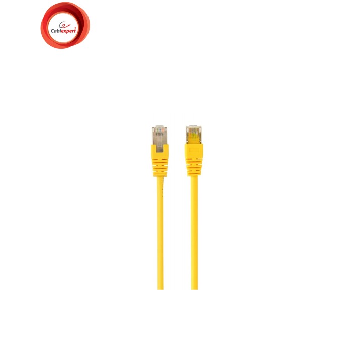 Патч-корд Cablexpert 1м FTP cat 6, yellow (PP6-1M/Y)