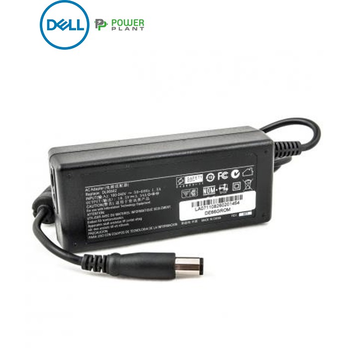 Блок питания к ноутбуку PowerPlant DELL 220V, 19.5V 65W 3.34A (7.4*5.0) (DE65GROM)