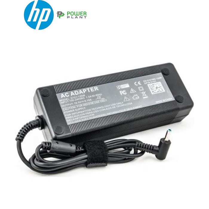 Блок питания к ноутбуку PowerPlant HP 220V, 120W: 19.5V (4.5*3.0) (HP120G4530)