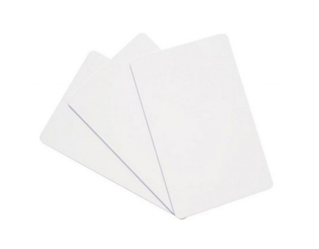 Карточка пластиковая чистая ACS CAB-012 0.78mm white (07-010)