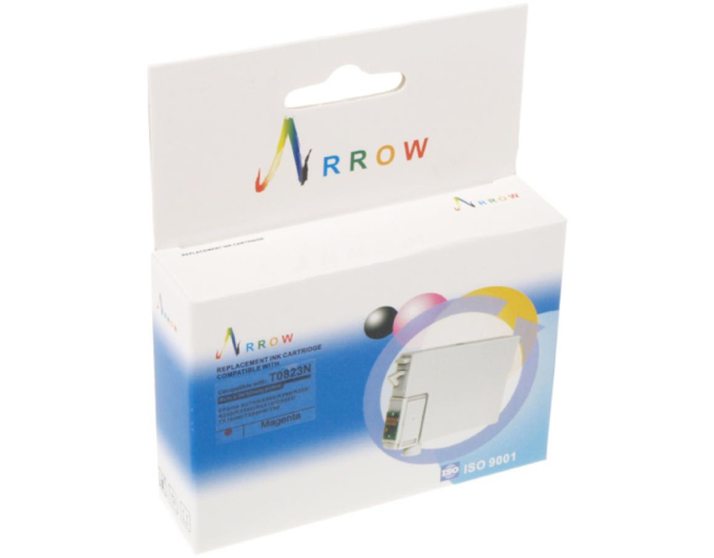 Картридж Arrow Epson StPh R270/T50/TX650 Magenta (T0823N)