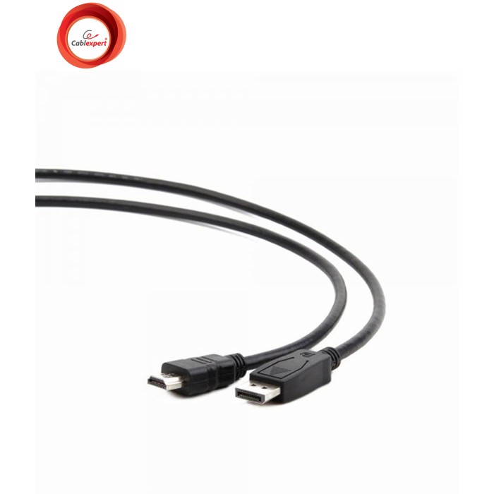 Кабель сигнальный DisplayPort to HDMI 3.0m Cablexpert (CC-DP-HDMI-3M)