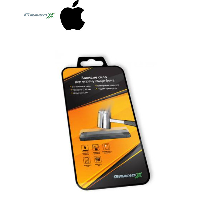 Скло захисне Grand-X для iPhone 6 Plus (TSGIP6P)