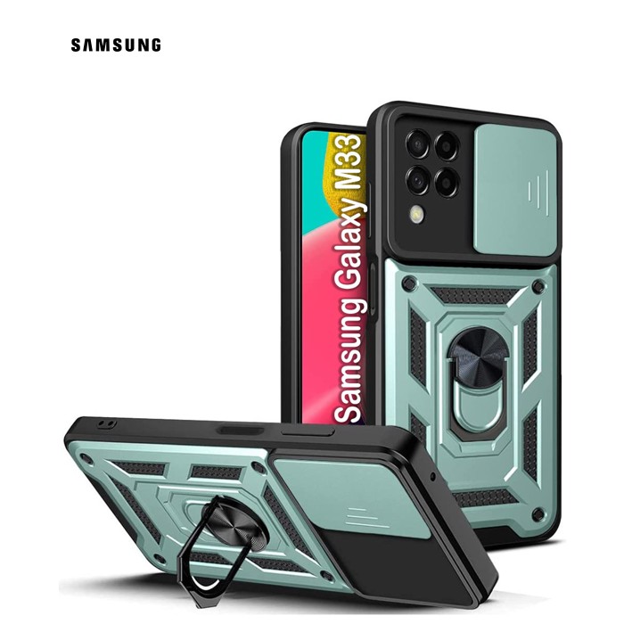Чехол для мобильного телефона BeCover Military Samsung Galaxy M33 SM-M336 Dark Green (707390)