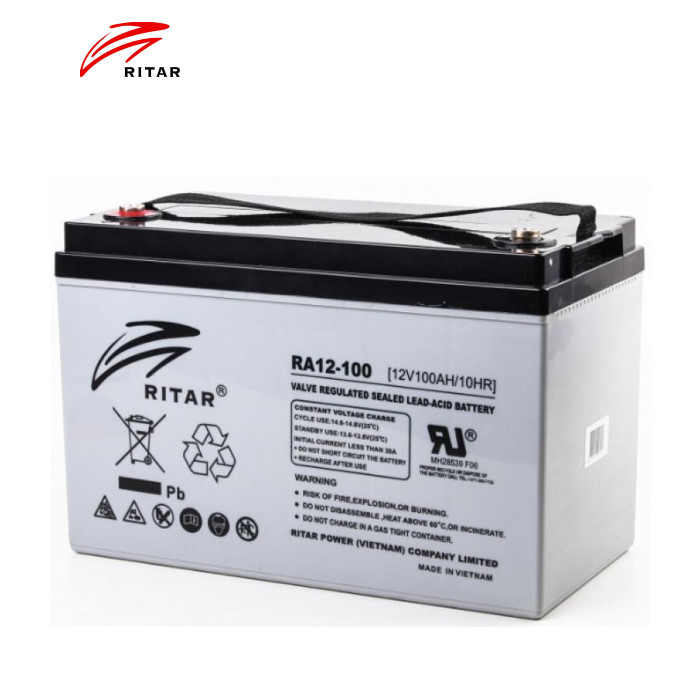 Батарея до ДБЖ Ritar AGM RA12-100, 12V-100Ah (RA12-100)