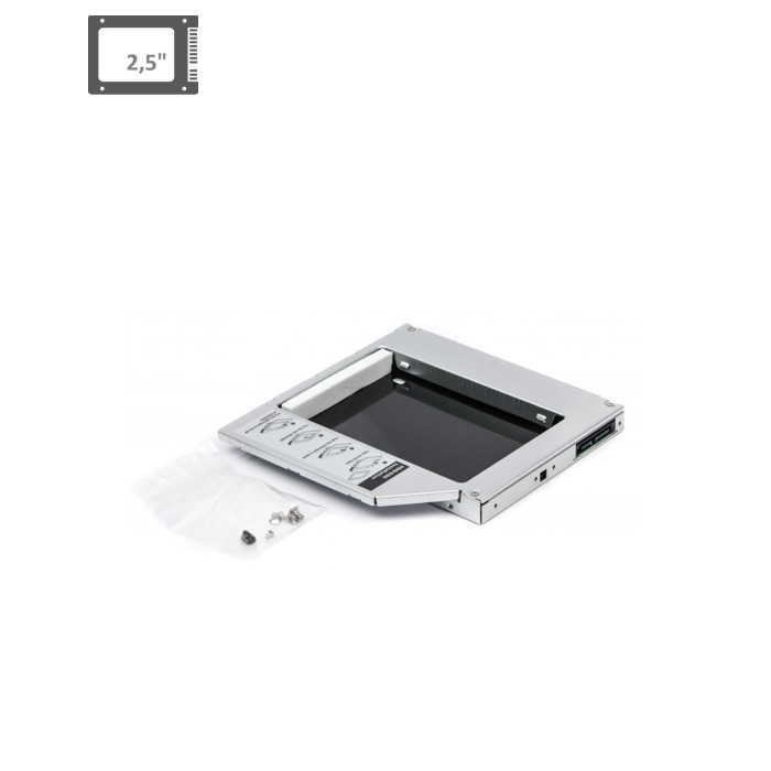 Фрейм-переходник AgeStar HDD 2.5'' to 5.25" (12.5 мм) (SSMR2S)