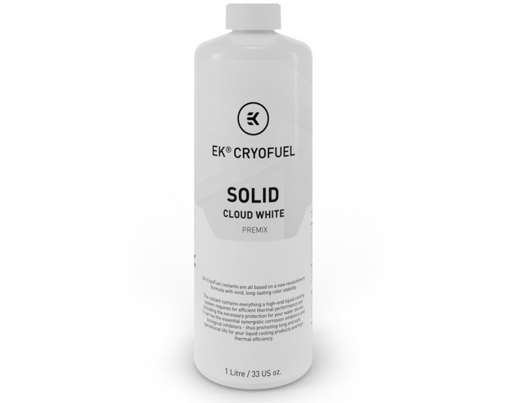 Охлаждающая жидкость Ekwb EK-CryoFuel Solid Cloud White (Premix 1000mL) (3831109880302)