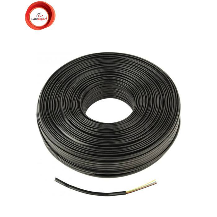 Кабель телефонный Cablexpert TC1000S-100M-B