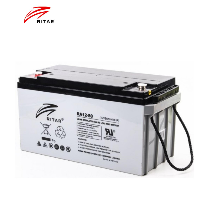 Батарея к ИБП Ritar AGM RA12-80, 12V-80Ah (RA12-80)