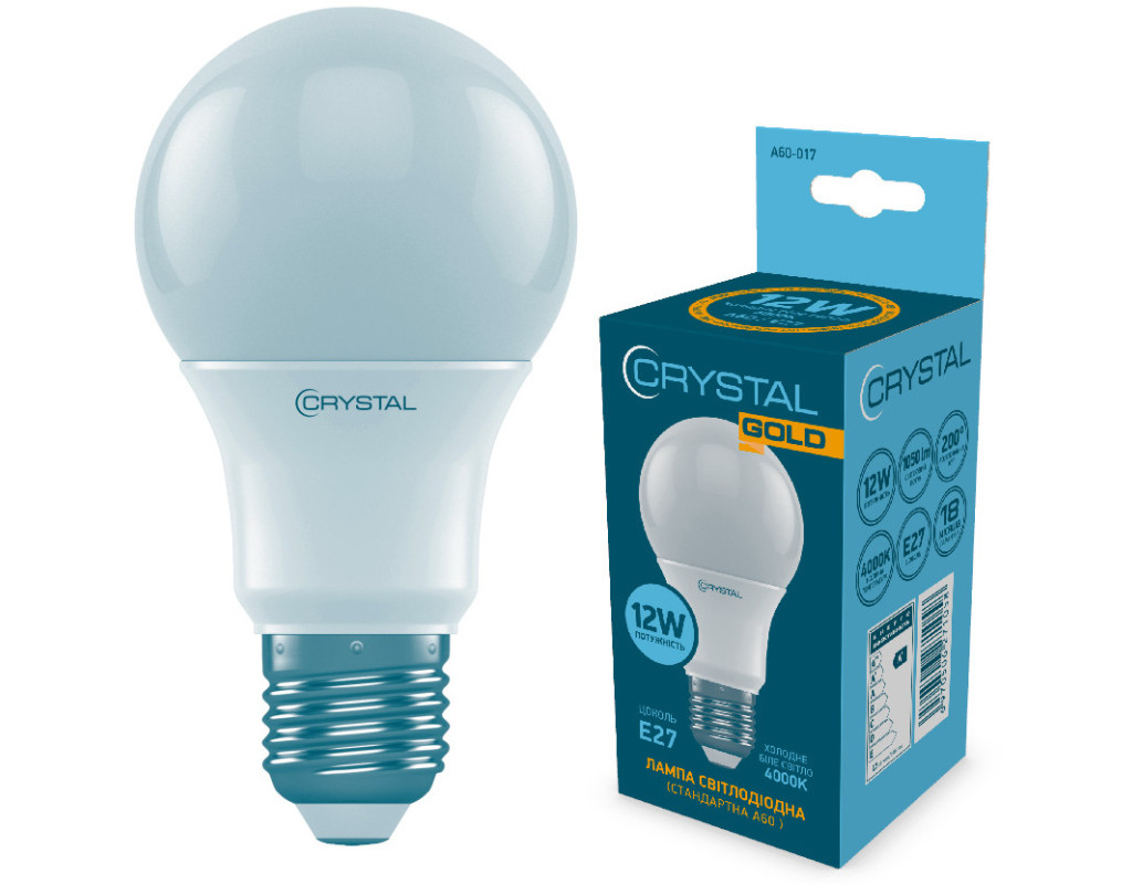 Лампочка Electrum A60 12W PA Е27 4000K (A60-017)