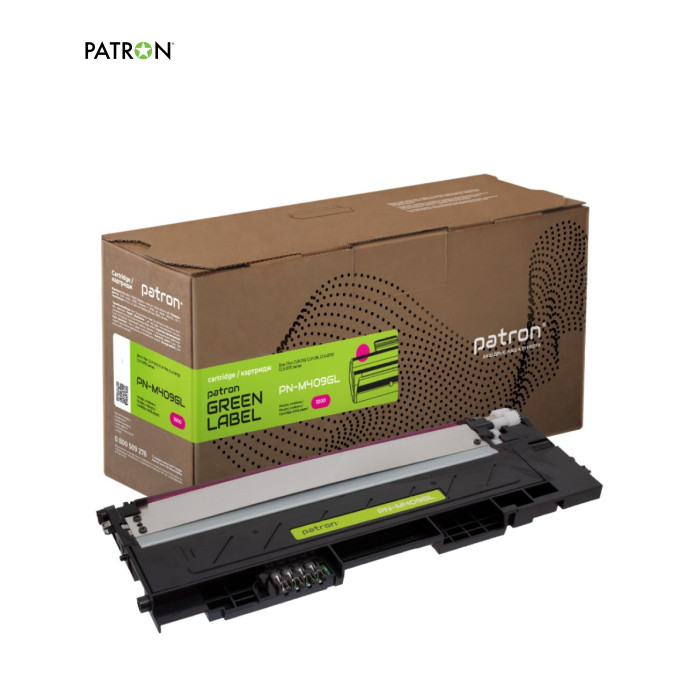 Тонер-картридж Patron Samsung CLT-409S Green Label, magenta (PN-M409GL)