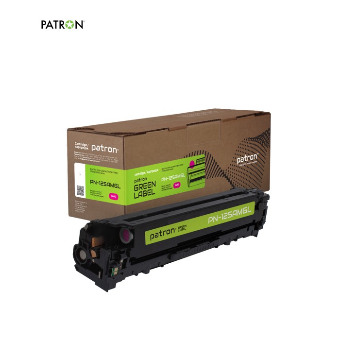 Картридж Patron HP 125A (CB543A) Green Label, magenta (PN-125AMGL)