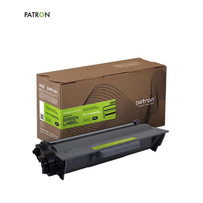 Тонер-картридж Patron Brother TN-3380 Green Label (PN-TN3380GL)