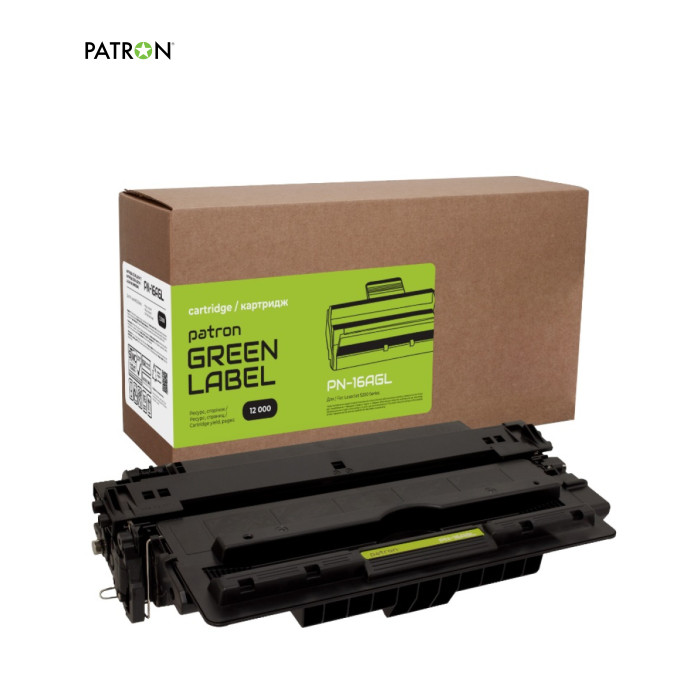 Картридж Patron HP 16A (Q7516A) Green Label (PN-16AGL)