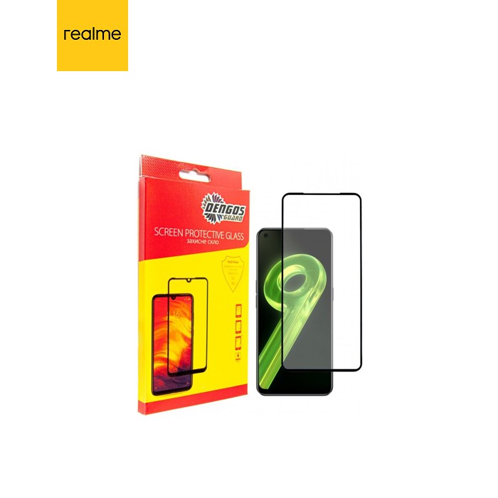 Стекло защитное Dengos Full Glue Realme 9i (TGFG-215)