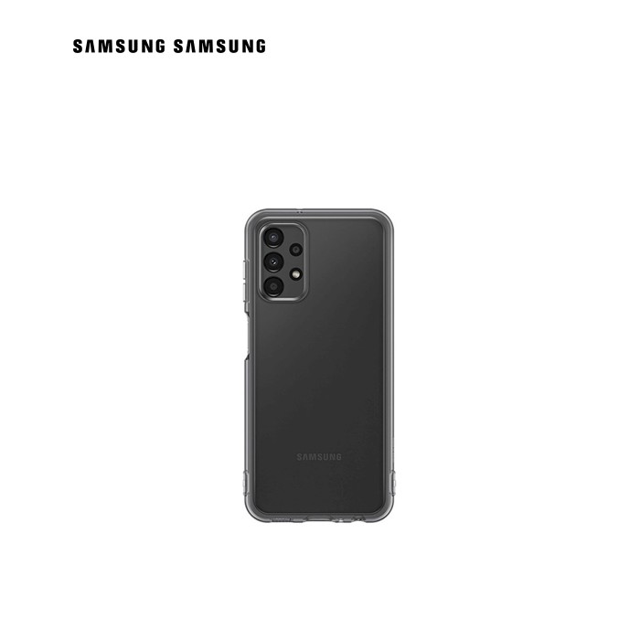 Чехол для мобильного телефона Samsung Soft Clear Cover Galaxy A13 (A135) Black (EF-QA135TBEGRU)