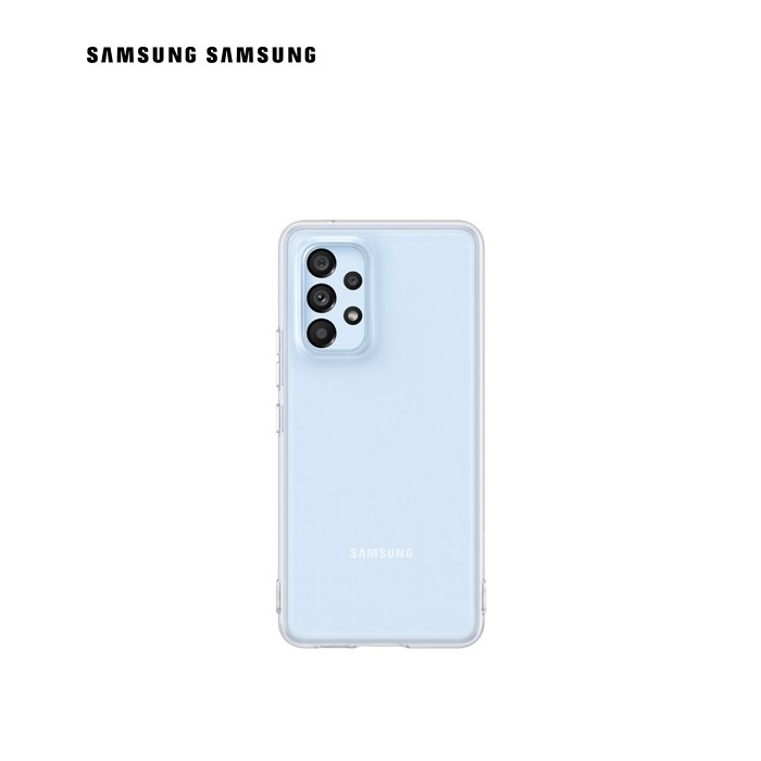 Чехол для мобильного телефона Samsung Soft Clear Cover Galaxy A53 (A536) Transparent (EF-QA536TTEGRU)