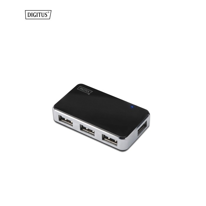 Концентратор Digitus USB 2.0 Hub, 4 Port (DA-70220)