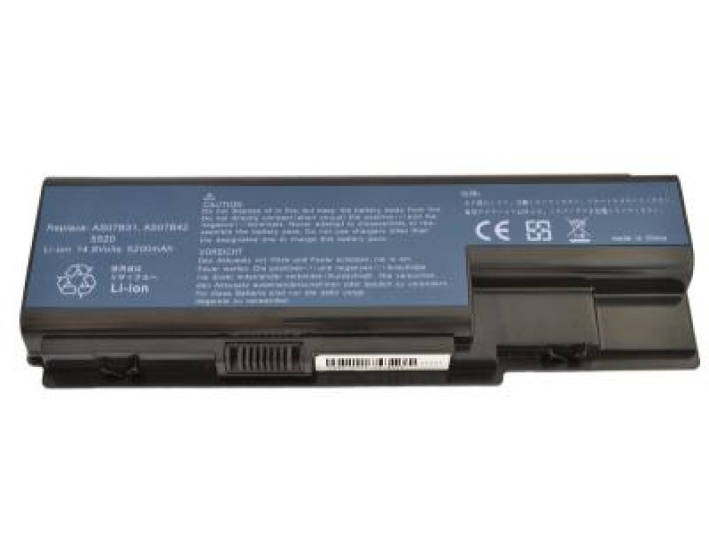 Аккумулятор для ноутбука AlSoft Acer AS07B32 5200mAh 8cell 14.8V Li-ion (A41116)