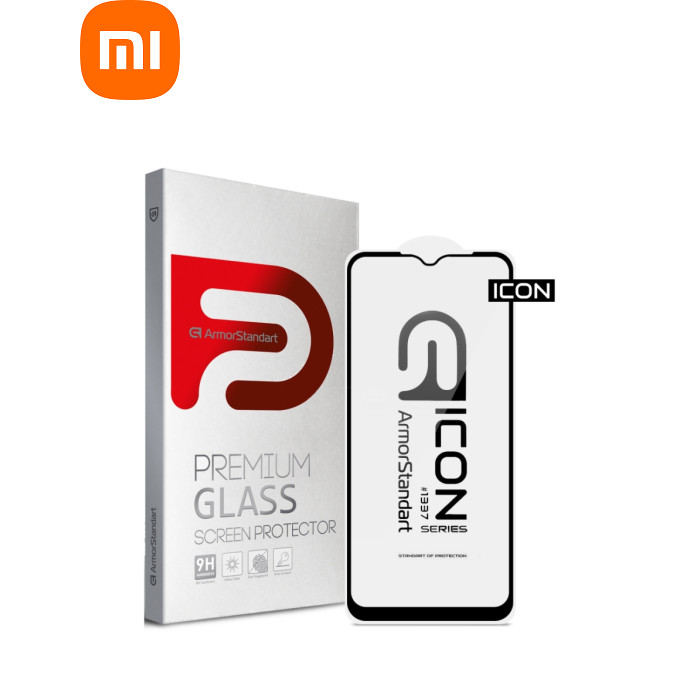 Скло захисне Armorstandart Icon Xiaomi Poco M5 Black (ARM62811)