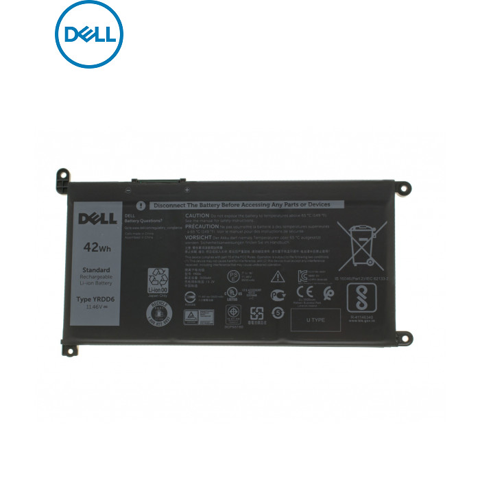 Акумулятор до ноутбука Dell Inspiron 15-5585 YRDD6, 42Wh (3500mAh), 3cell, 11.46V (A47678)
