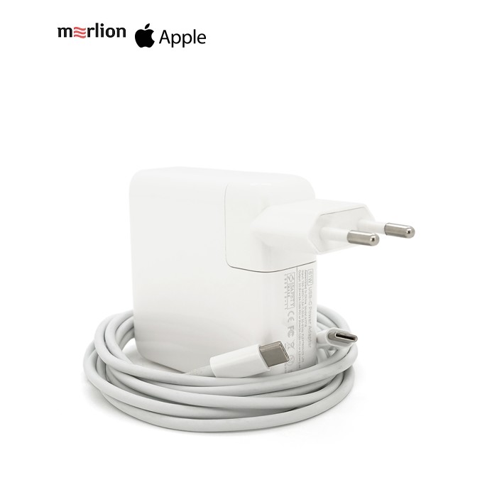 Блок живлення MERLION для ноутбука Apple MacBook USB-C 20.3V 3A (61 Вт)