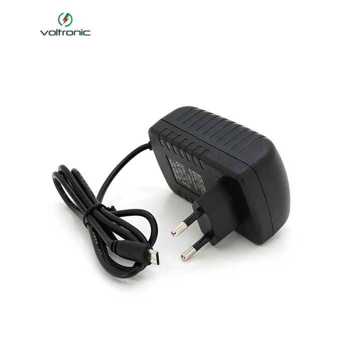 Імпульсний адаптер живлення XS-1220 12В 2А (24Вт) 220V-microUSB, довжина 0,9м