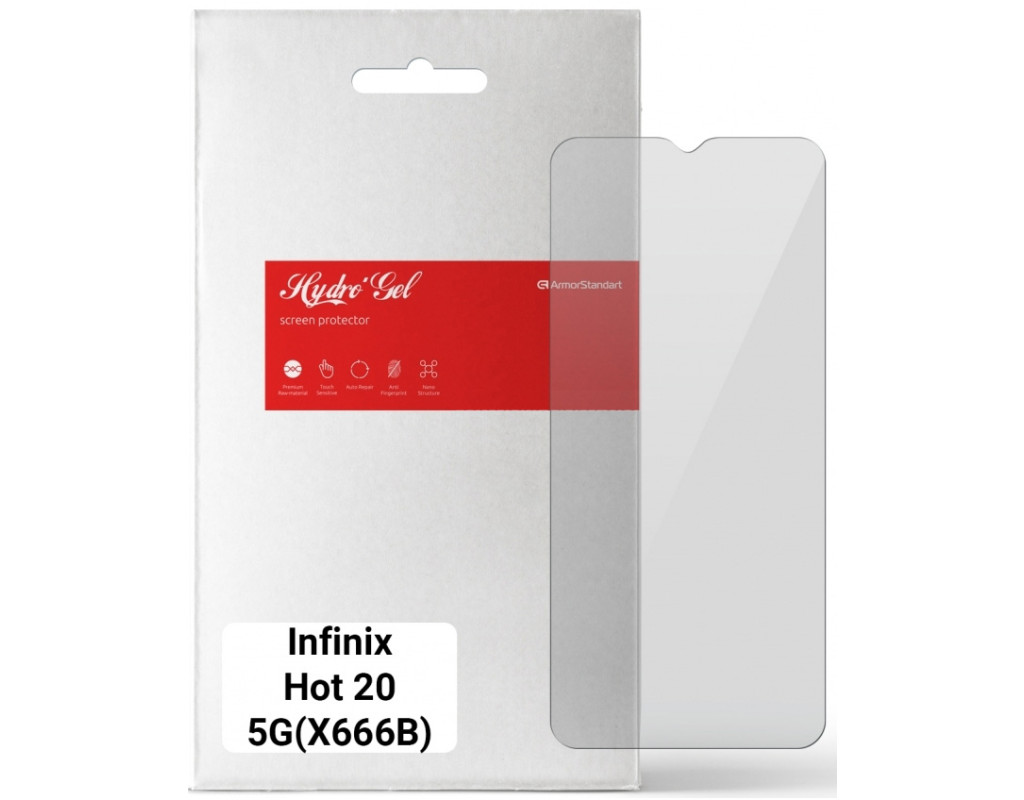 Плівка захисна Armorstandart Infinix Hot 20 5G (X666B) (ARM65125)
