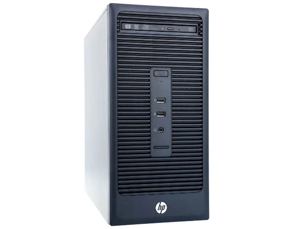 Б/У Case HP 280 G2 MT, mATX/iATX, с блоком питания HP 848049-003 180w (+DVD-RW slim в подарок)