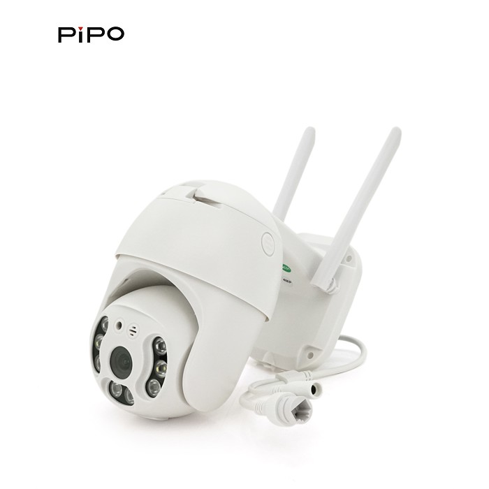 5Мп Wi-Fi / LAN відеокамера вулична SD / карта PiPo PP-IPC22D5MP20 PTZ 2.8mm icsee